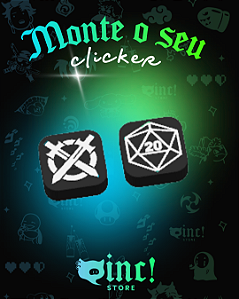🎲⚔️ Teclas RPG — Aventureiros 🖤