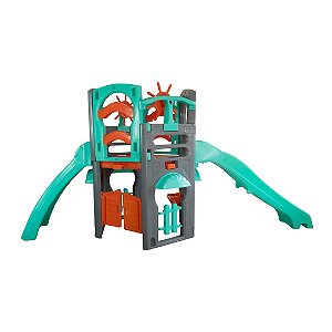 Playground Blue Spring Freso com Escorregador Infantil - Sem Telhadinho