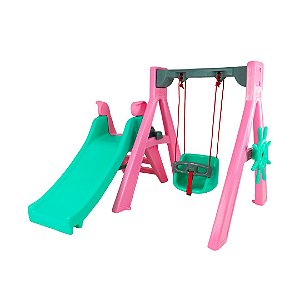 Playground Baby SereiaPlay Freso com Balanço e Escorregador Infantil