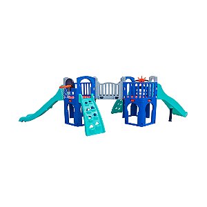 Playground Tubarão Freso com Escorregador Infantil