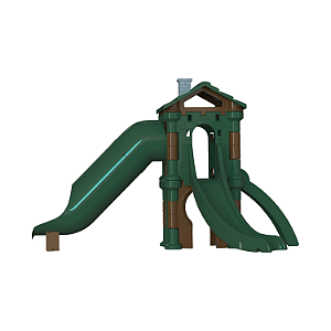 Playground Torre do Castelo Eco com Escorregador Infantil Freso