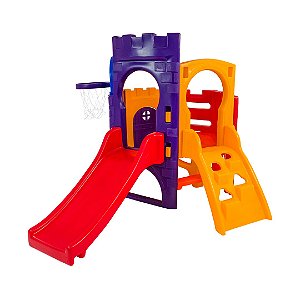 Playground MiniPlay Petit Freso com Escorregador Infantil