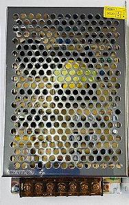 FONTE 12v 15a 180w CHAVEADA METALICA BIVOLT 110/220 MAX AMPER F8