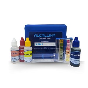ESTOJO DE ANALISE 3 EM 1 ALCALLINA
