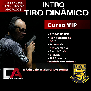 Curso Introdução ao Tiro Dinâmico Presencial - CAMPINAS ANVIL - 01/05/2025