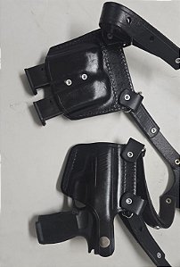 Coldre Axilar em Couro para SIG P365 XL - DEFENDER