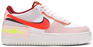 TÊNIS NIKE AIR FORCE 1 SHADOW ' TEAM RED ORANGE PEARL '