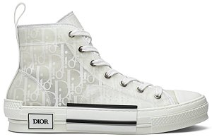 TÊNIS DIOR B23 HIGH ' DIOR OBLIQUE ' WHITE