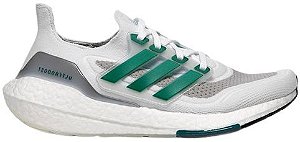 TÊNIS ADIDAS ULTRABOOST 21 ' WHITE SUB GREEN '