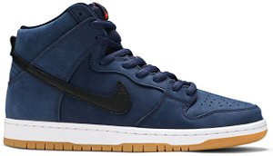 TÊNIS NIKE DUNK HIGH PRO ISO ' ORANGE LABEL-MIDNIGHT NAVY'