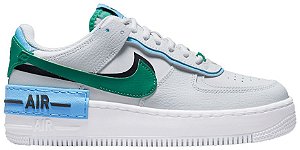 TÊNIS NIKE AIR FORCE 1 SHADOW  ' PHOTON DUST MALACHITE '