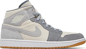 AIR JORDAN 1 MID SE COCONUT PARTICLE GREY