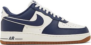 NIKE AIR FORCE 1 '07 LV8 ' COLLEGE PACK - MIDINIGHT NAVY '