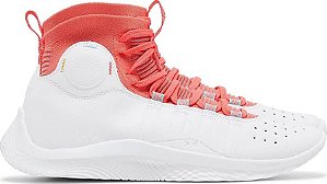UNDER ARMOUR CURRY 4 FLOTRO ' WHITE RED '