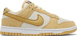 NIKE DUNK LOW LX ' GOLD SUEDE '