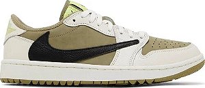 AIR JORDAN 1 LOW GOLF NEUTRAL OLIVE X TRAVIS SCOTT