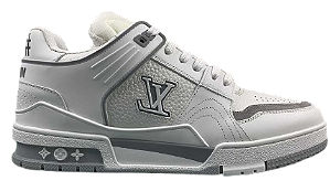 TÊNIS LOUIS VUITTON TRAINER WOLF GREY