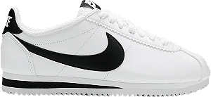 NIKE CLASSIC CORTEZ LEATHER WHITE BLACK