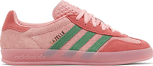 ADIDAS GAZELLE INDOOR ' PINK SPARK PRELOVED GREEN '