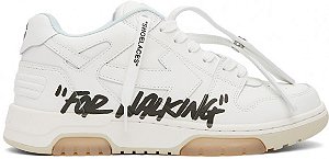 TÊNIS OFF-WHITE OUT OFFICE LOW ' FOR WALKING - WHITE BLACK '