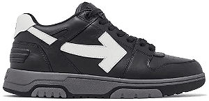 TÊNIS OFF-WHITE OUT OFFICE LOW ' BLACK WHITE '