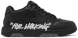 TÊNIS OFF-WHITE OUT OFFICE LOW ' FOR WALKING - BLACK WHITE '