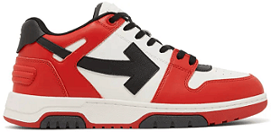 TÊNIS OFF-WHITE OUT OFFICE LOW ' RED WHITE BLACK ' 2022