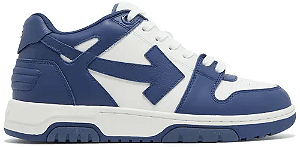 TÊNIS OFF-WHITE OUT OFFICE LOW ' WHITE BLUE '