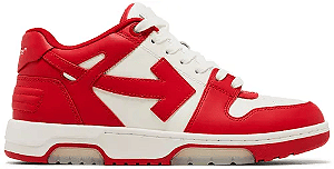 TÊNIS OFF-WHITE OUT OFFICE LOW ' RED WHITE ' 2024