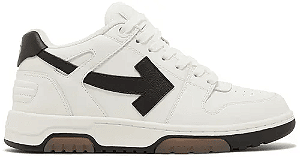 TÊNIS OFF-WHITE OUT OFFICE LOW ' WHITE BLACK '