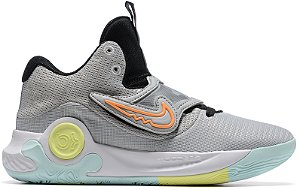NIKE KD TREY 5 X WOLF GREY VOLT CRIMSON