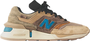 NEW BALANCE 997s FUSION KITH X NONNATIVE BROWN BEIGE