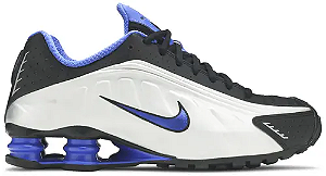 NIKE SHOX R4 SILVER RACER BLUE