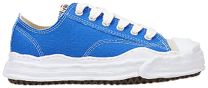 TÊNIS MAISON MIHARA YASUHIRO HANK OG SOLE CANVAS LOW BLUE