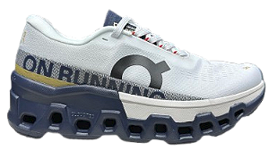 TÊNIS ON CLOUDMONSTER 2 ' WHITE MARINE GREY '