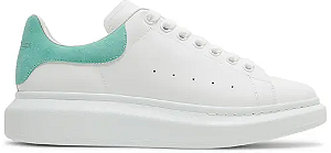 TÊNIS ALEXANDER MCQUEEN OVERSIZED SNEAKER WHITE TEAL
