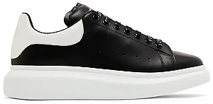 TÊNIS ALEXANDER MCQUEEN OVERSIZED SNEAKER BLACK WHITE