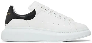 TÊNIS ALEXANDER MCQUEEN OVERSIZED SNEAKER WHITE BLACK