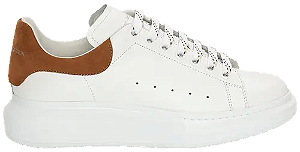 TÊNIS ALEXANDER MCQUEEN OVERSIZED SNEAKER WHITE CEDAR