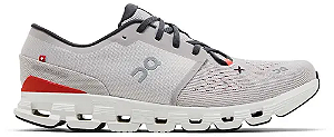 TÊNIS ON CLOUD X 4 SILVER FLAME