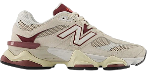 NEW BALANCE 9060 ' LINEN BURGUNDY '