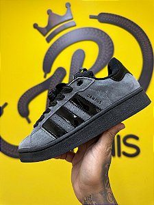 Adidas Campus Charcoal Black - A PRONTA ENTREGA