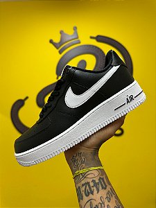 Nike Air Force 1 Black Zíper - A PRONTA ENTREGA