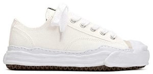 TÊNIS MAISON MIHARA YASUHIRO HANK OG SOLE CANVAS LOW TOP WHITE