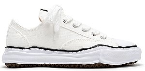 TÊNIS MAISON MIHARA YASUHIRO PETERSON OG SOLE CANVAS LOW TOP WHITE