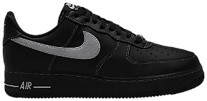 AIR FORCE 1 LOW 07' BLACK WOLF GREY