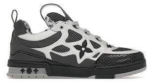 LOUIS VUITTON SKATE SNEAKER GREY WHITE