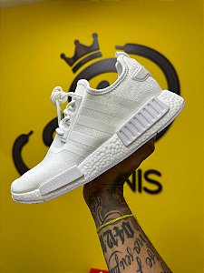 Adidas Nmd R1 Triple White - A PRONTA ENTREGA