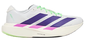 ADIDAS ADIZERO EVO SL ' WHITE/ COLLEGIATE PURPLE '