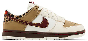 NIKE DUNK LOW ' KHAKI TEAM RED '